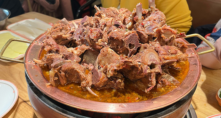 Lamb Spine Hotpot