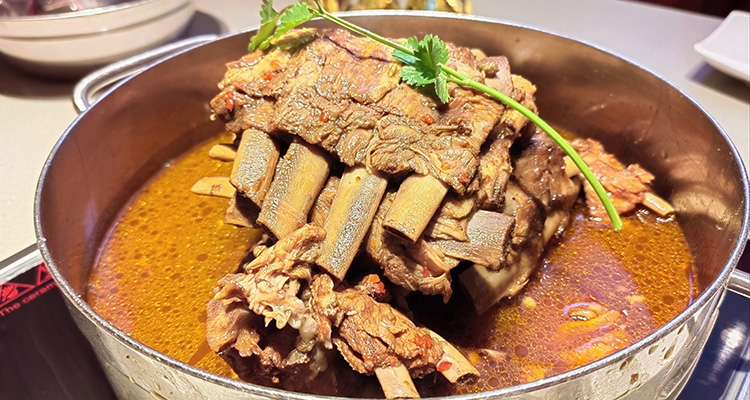 Lamb Spine Hotpot
