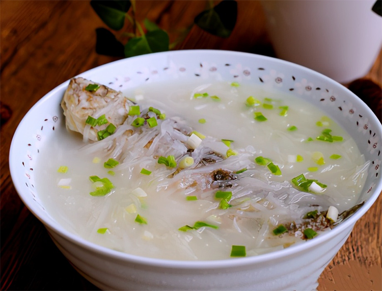 milk soup fish